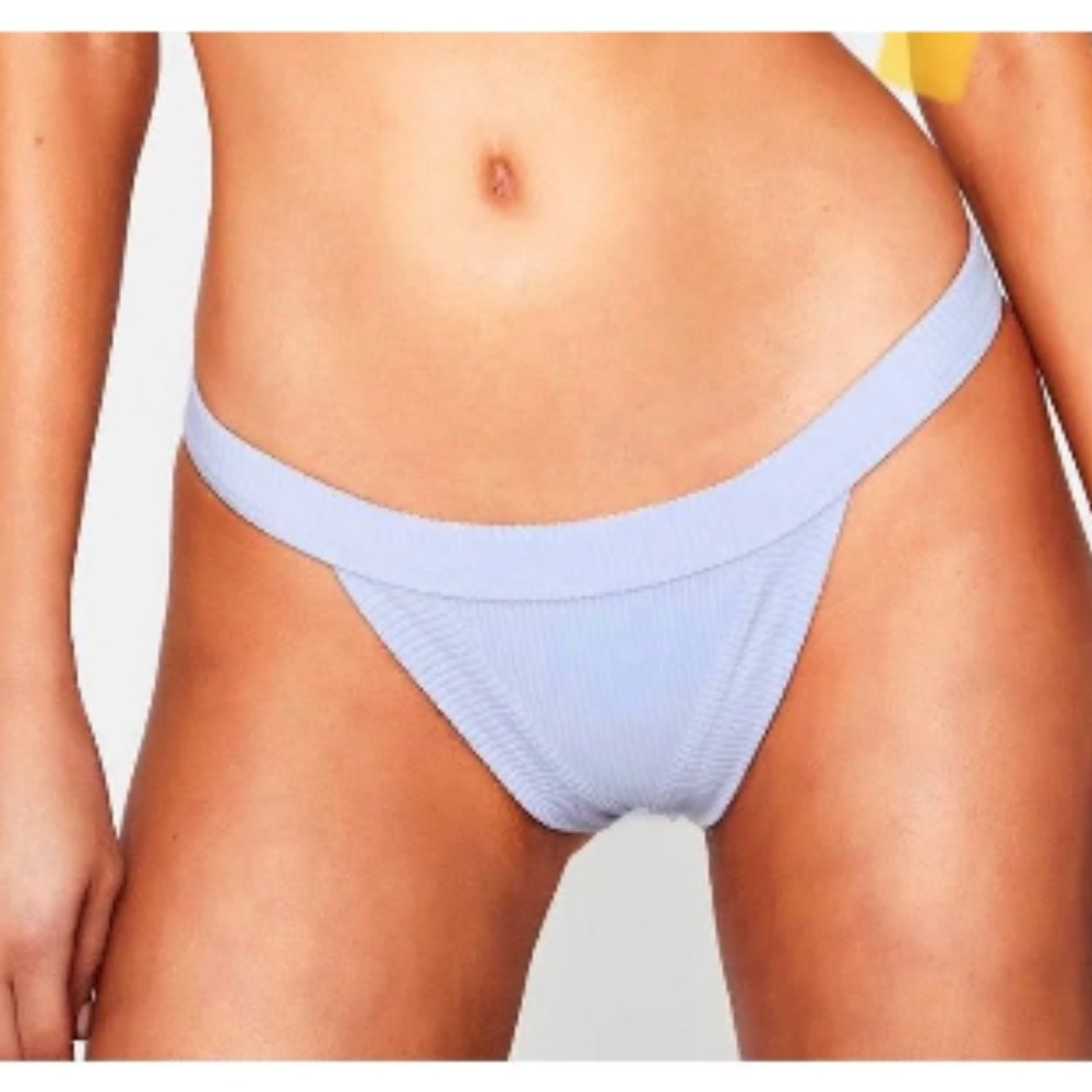 Frankie’s Bikinis Cole Bottoms in light blue